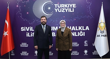 Ak Parti Genel Başkan Yardımcısı Belgin Uygur’a Ziyaret