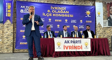 AK Parti İvrindi 8. Olağan Kongresi Coşku ve Yenilikle Gerçekleşti