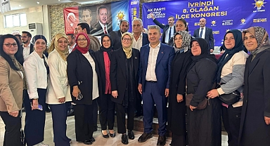 AK Parti İvrindi İlçesi 8. Olağan Kongresi Coşkuyla Gerçekleştirildi
