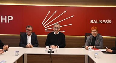 Altıeylül Belediye Başkanı Hakan Şehirli’den İl Başkanı Erden Köybaşı’na Ziyaret