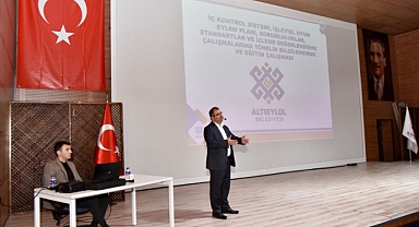 Altıeylül Belediyesi Personeline İç Kontrol Eğitimi Verildi
