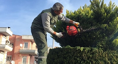 Ayvalık’ta Yeşil Alan ve Çevre Düzenleme Çalışmaları Devam Ediyor