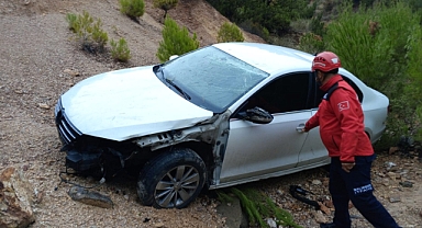 Balıkesir Havran’da Tek Taraflı Kaza