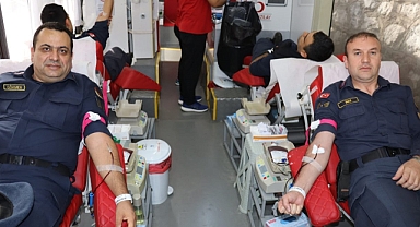 Balıkesir İl Jandarma Komutanlığı'ndan Anlamlı Kan Bağışı