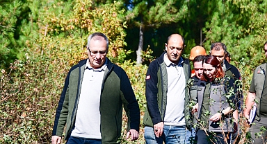 Balıkesir Orman Bölge Müdürü Kemal Kayıran'dan Dursunbey'de İnceleme