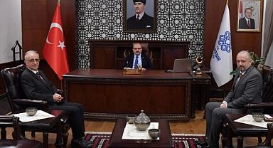 Balıkesir Üniversitesi Mühendislik Fakültesi Dekanı Prof. Dr. Zafer Aslan’dan Vali İsmail Ustaoğlu’na Ziyaret