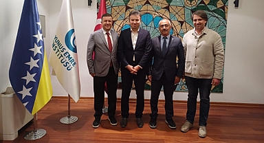 Balıkesir Üniversitesi Rektör Yardımcıları, Bosna Hersek'te Resmi Ziyaretlerde Bulundu