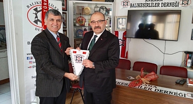 Balıkesir Valisi İsmail Ustaoğlu, Ankara Balıkesirliler Derneği’ni Ziyaret Etti