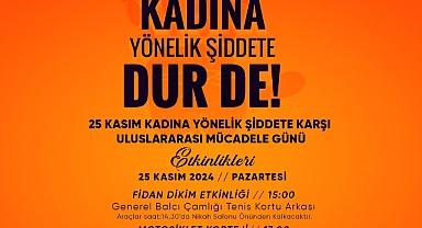 Bandırma Belediyesi’nden 25 Kasım Kadına Yönelik Şiddete Karşı Uluslararası Dayanışma ve Mücadele Günü Etkinlikleri