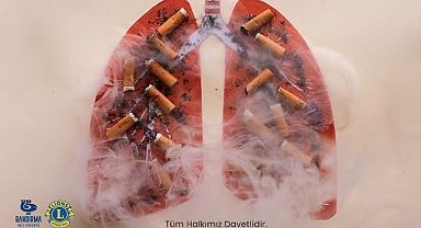 Bandırma Belediyesi’nden 27 Kasım Akciğer Kanseri Farkındalık Etkinliği