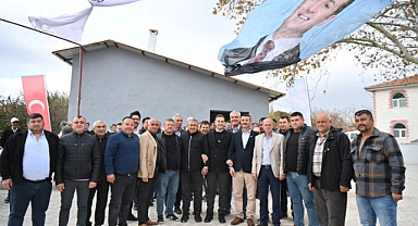 Başkan Ahmet Akın, Kılcılar’da Köy Konağı Açılışı Yaparak Vatandaşlarla Buluştu