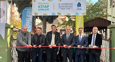Bigadiç Kitap Günleri Başladı: İlçe Protokolü ve Öğrenciler Yoğun İlgi Gösterdi