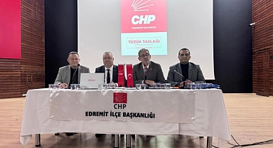 CHP Balıkesir İl Başkanı Erden Köybaşı, Edremit’te Üye Bilgilendirme Toplantısı Düzenledi