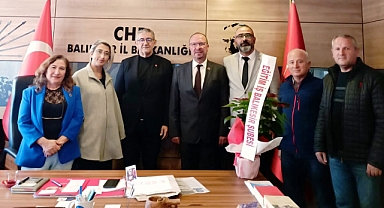 CHP Balıkesir İl Başkanı Erden Köybaşı'ndan Eğitim-İş Yönetimine Teşekkür