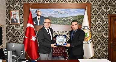 DSİ Bölge Müdürü Çubukçu’dan Orman Bölge Müdürü Kayıran’a iade-i ziyaret