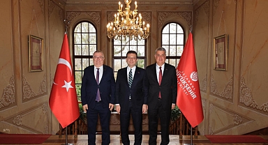 Edremit Belediye Başkanı Mehmet Ertaş, Ekrem İmamoğlu’nu Ziyaret Etti