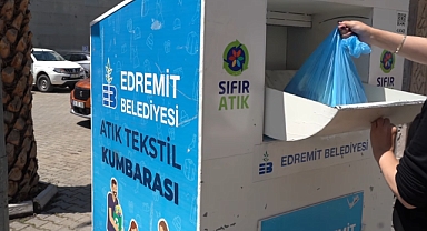 Edremit Belediyesi’nden Geri Dönüşümle İyilik Hareketi