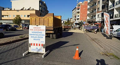 Edremit Belediyesi, Yol Çalışmalarını Gazicelal Mahallesi’nde Sürdürüyor