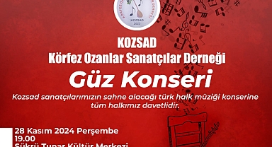 Edremit’te Sanat Dolu Bir Akşam: Körfez Ozanlar Sanatçılar Derneği’nden Güz Konseri