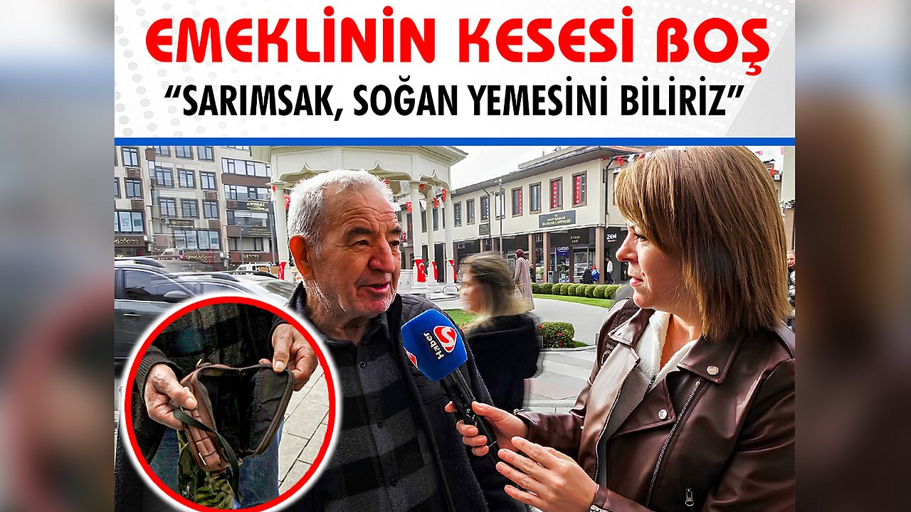 Emeklinin Kesesi Boş “Sarımsak, Soğan Yemesini Biliriz”