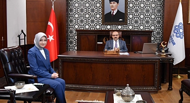 Eski Balya Kaymakamı İrem Ayşegül Çetin’den Vali Ustaoğlu’na Ziyaret