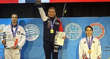Güler Deniz Topuz, Avrupa Kick Boks Şampiyonası'nda Bronz Madalya Kazandı!