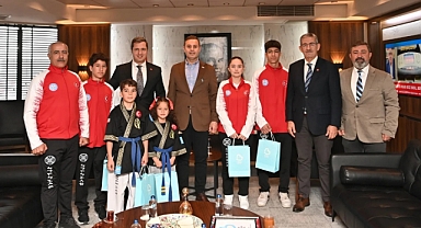 Harb-İş Alpagut Sporcularından Ziyaret