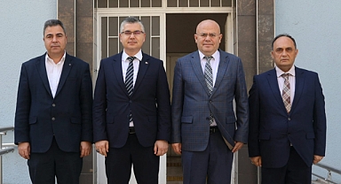 İl Tarım ve Orman Müdürü Erkan Alkan'dan Susurluk Kaymakamı Muammer Köken’e Ziyaret