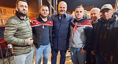 İvrindi Belediye Başkanı Lapanta, Asker Duasına Katıldı