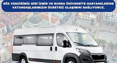 İvrindi Belediyesi’nden Üniversite Hastanelerine Ücretsiz Ulaşım Hizmeti