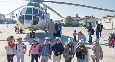 Makbule Efe Anaokulu Öğrencileri Yangın Yönetim Merkezi’nde