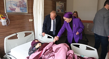 MHP Balıkesir İl Başkanı Niyazi Tunç, Ayvalık Devlet Hastanesi’ni Ziyaret Etti