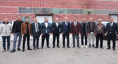 MHP BALIKESİR İL BAŞKANI NİYAZİ TUNÇ, SUSURLUK ŞEKER FABRİKASI’NI ZİYARET ETTİ