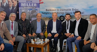 MHP Balıkesir İl Başkanı Tunç, Tarım ve Hayvancılık Fuarı'nda Sektör Temsilcileriyle Bir Araya Geldi