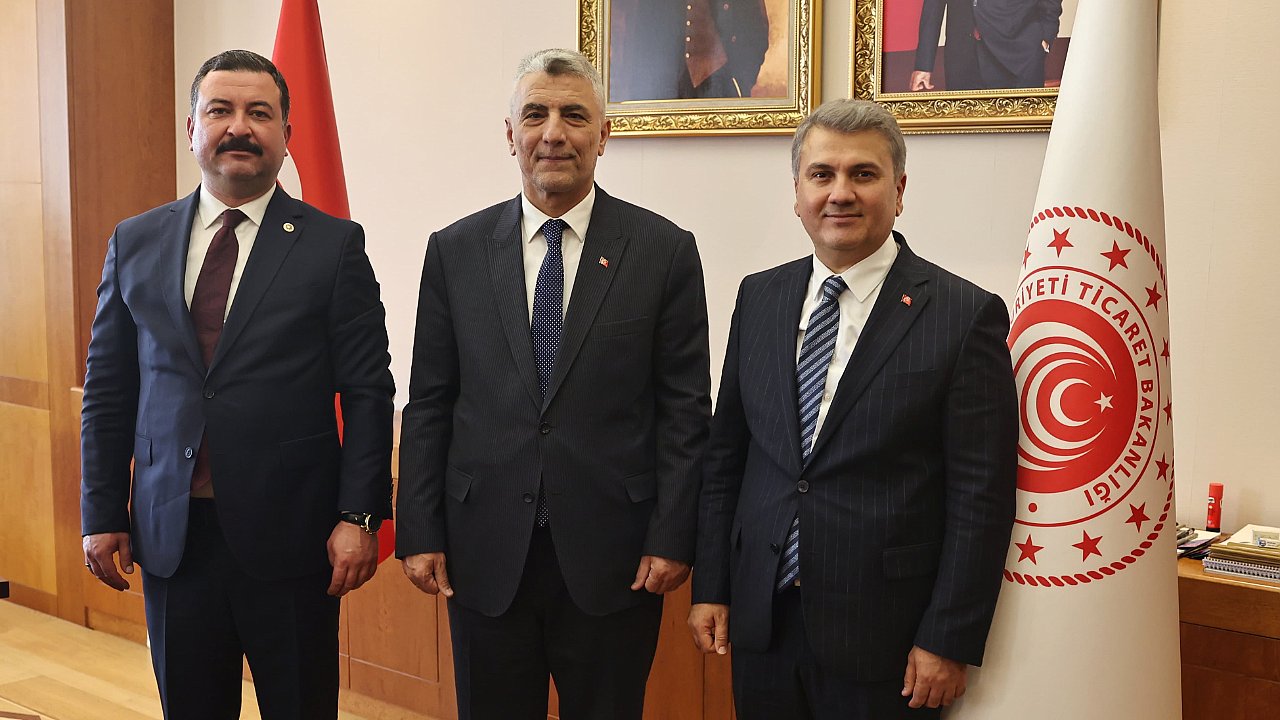 MHP’li Yüksel ve AK Partili Canbey, Bakan Bolat ile Görüştü