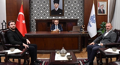 Özışık Süt Ürünleri’nden Vali İsmail Ustaoğlu’na Ziyaret