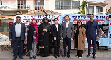 Sındırgı Belediye Başkanı Serkan Sak, Erzurum Cağ Kebabı Yöresel Ürünler Festivali’ne Katıldı