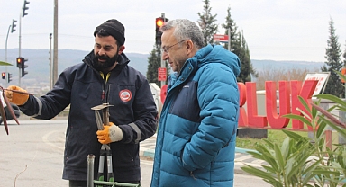 Susurluk Belediye Başkanı Hakan Yıldırım Semizel, Yol Çalışmalarını Yerinde İnceledi