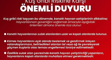 Susurluk Belediyesi’nden Kuş Gribi Riski Uyarısı: Kanatlı Hayvan Sahiplerine Önemli Duyuru