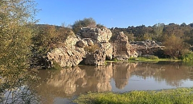Susurluk Belediyesi, Sultançayır Mahallesi'ndeki Tarihi Ceneviz Köprüsü'nde Bulunan Kalıntıları Koruma Altına Aldı