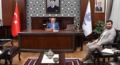 TÜGVA Balıkesir İl Temsilcisi Ömer Faruk Çolak’tan Vali İsmail Ustaoğlu’na Ziyaret
