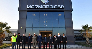 Vali İsmail Ustaoğlu, Marmara OSB’de Yürütülen Çalışmaları İnceledi