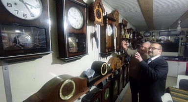 Vali İsmail Ustaoğlu’ndan Antika Saat Koleksiyoncusu ve Efor Karting İşletmecisi Bekir Kadı’ya Ziyaret