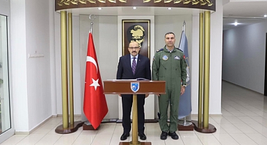 Vali İsmail Ustaoğlu’ndan Tuğgeneral Cihangir Kemal Yüzçelik’e Önemli Ziyaret