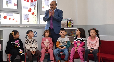 Vali İsmail Ustaoğlu, Sabiha Gökçen Anaokulu’nda Minik Öğrencilerle Keyifli Bir Gün Geçirdi
