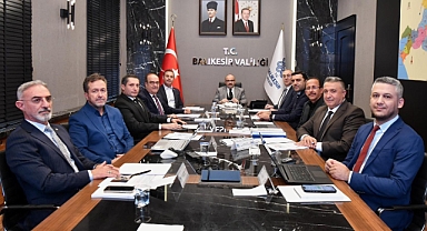 Vali Ustaoğlu, BALOSB Yönetim Kurulu Toplantısına Başkanlık Etti