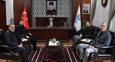 AK Parti Burhaniye Teşkilatından Vali İsmail Ustaoğlu’na Ziyaret