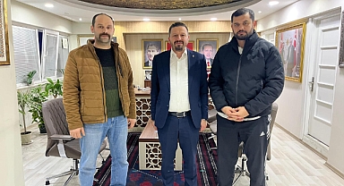 AK Parti İl Başkanı Mehmet Aydemir, Kocaeli Büyükşehir Belediyesi Temsilcilerini Ağırladı