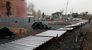 Balıkesir Büyükşehir Belediyesi, Cumhuriyet Meydanı Ek Alan Çalışmalarını Sona Yaklaştırdı