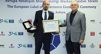 Balıkesir Büyükşehir Belediyesi’ne Avrupa’dan Prestijli Ödül